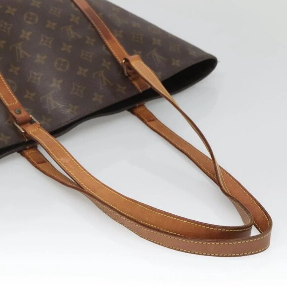 LOUIS VUITTON Monogram Sac Shopping Tote Bag M51108 LV Auth 140435 - Picture 8 of 16